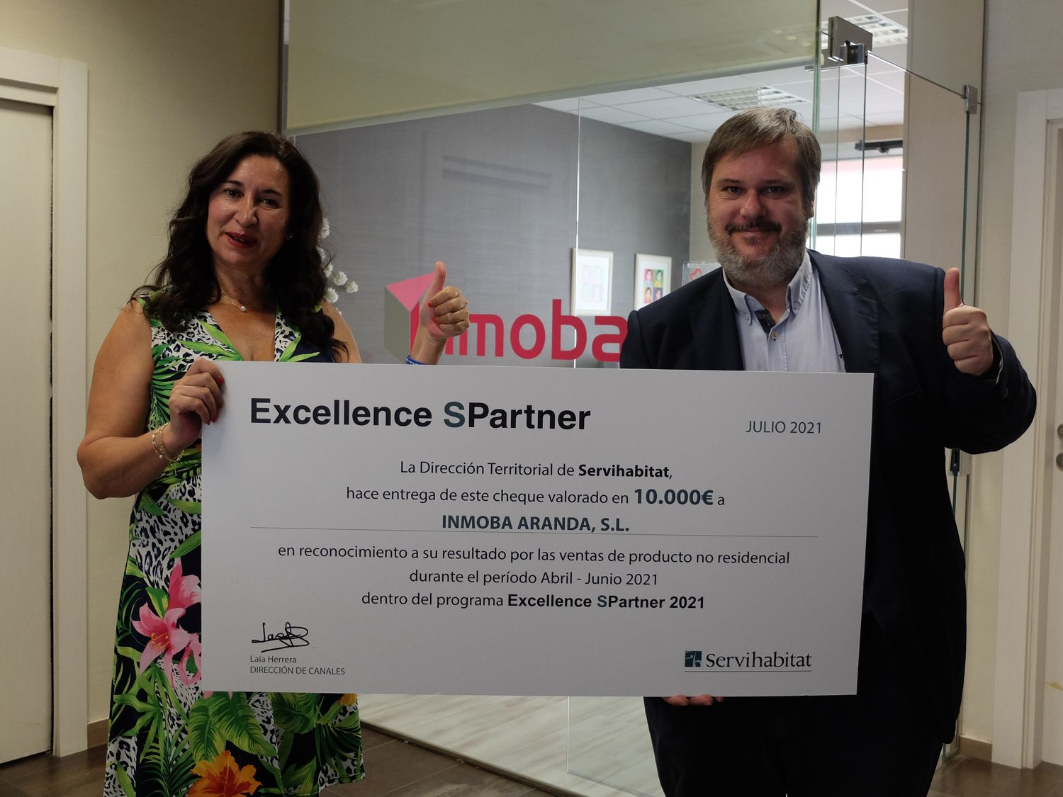 Premio a la inmobiliaria líder de Aranda De Duero